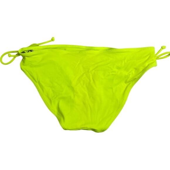 PINK Victoria Secret Lime Green Medium Swim Bottom - Picture 2 of 5